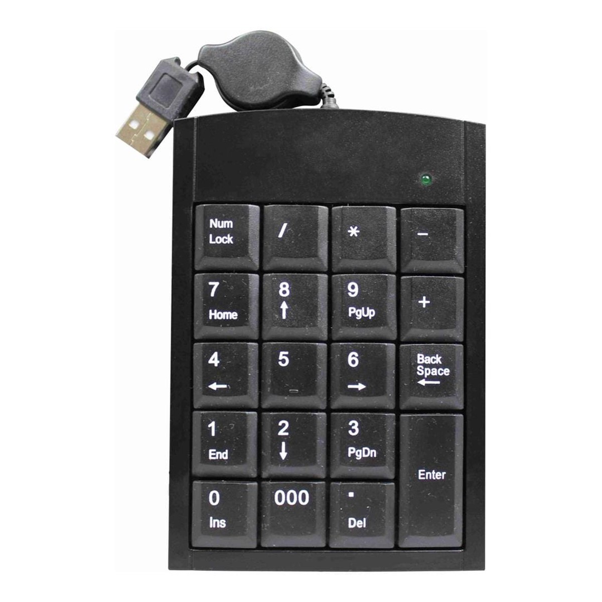 Volkano Numeric Series USB Keypad Black VK-20021-BK(V2)