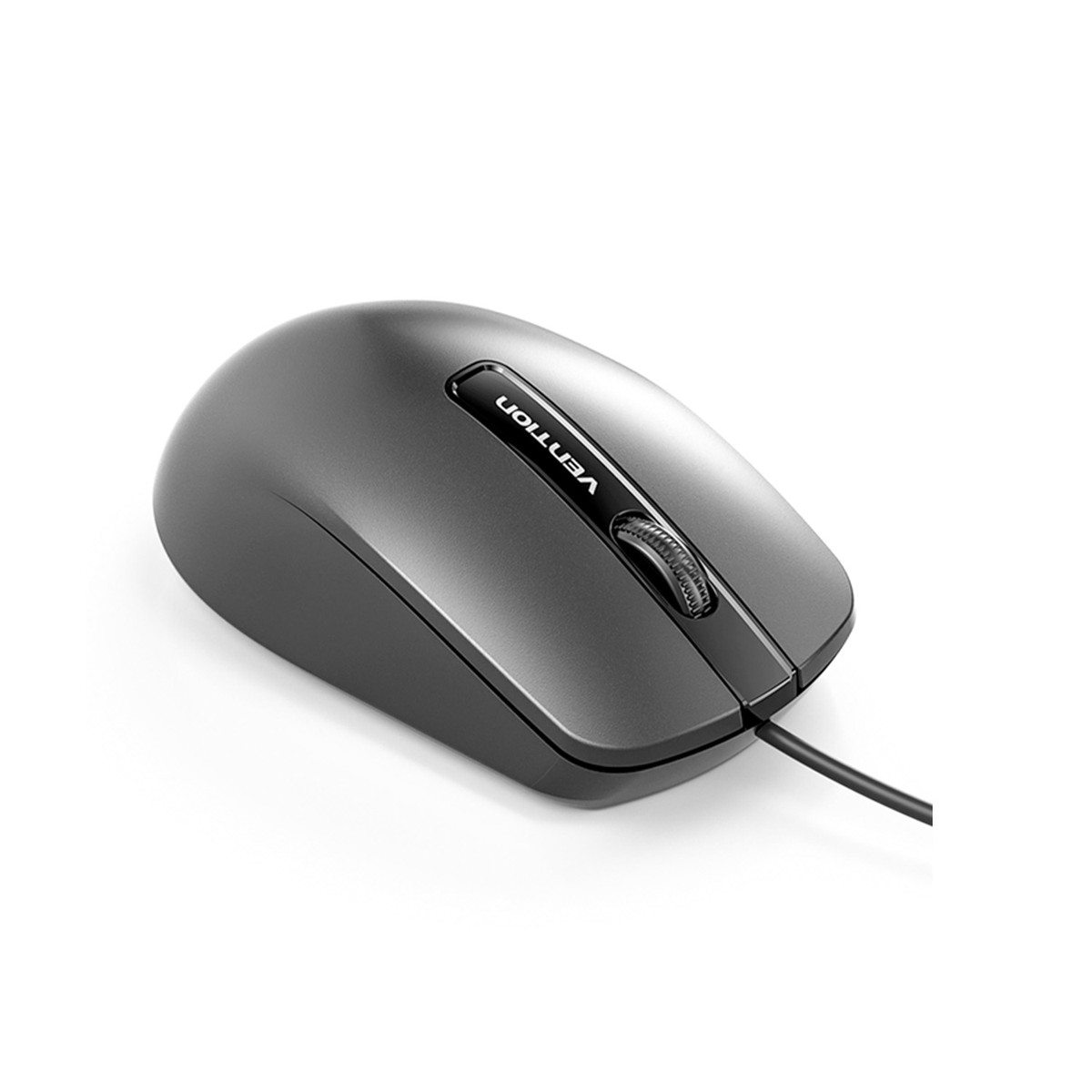 Vention KTABG 3-Button USB Wired Computer Mouse 1.5M Black (1200DPI)