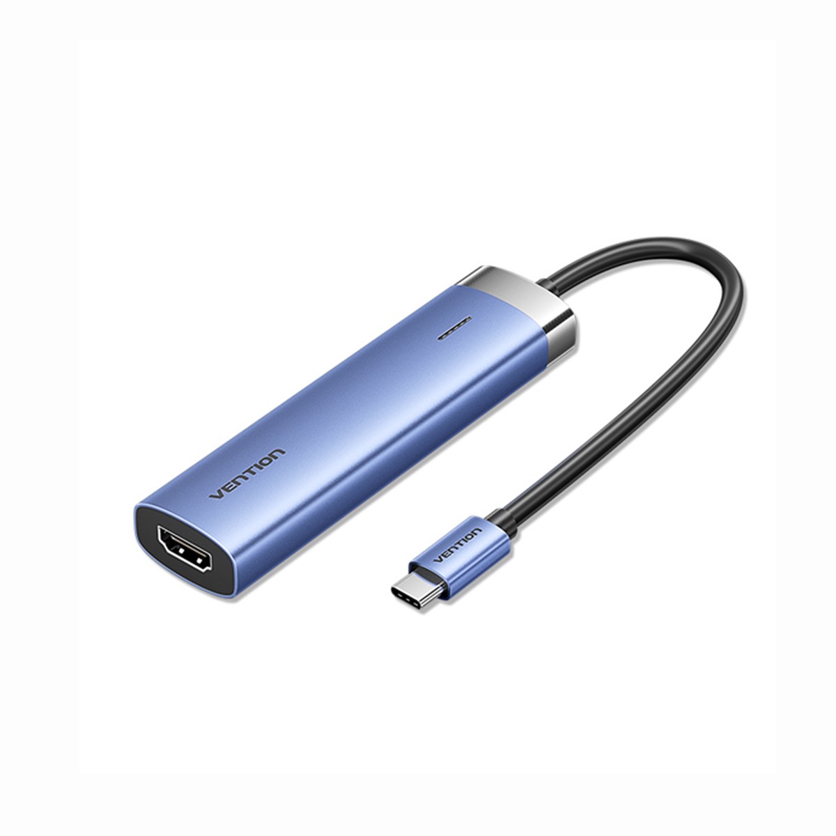 Vention TGESB 5-in-1 USB-C to HDMI/USB 3.0 x 3/PD Dock 0.15M Blue